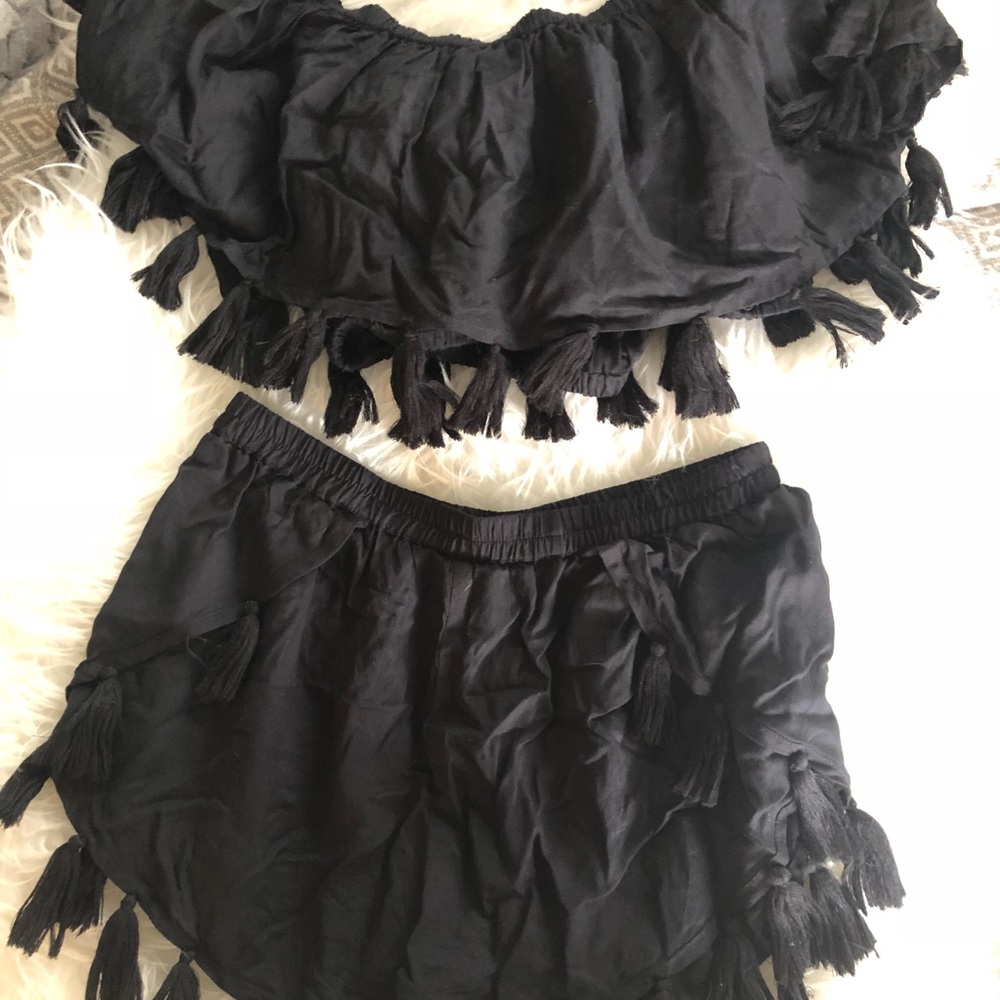 🌴ASOS Two-piece Tassel Outfit